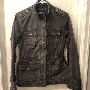 Lucky Brand Slate Grey Cargo Jacket XS